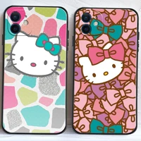 hello kitty takara tomy phone cases for iphone 11 12 pro max 6s 7 8 plus xs max 12 13 mini x xr se 2020 cases funda coque