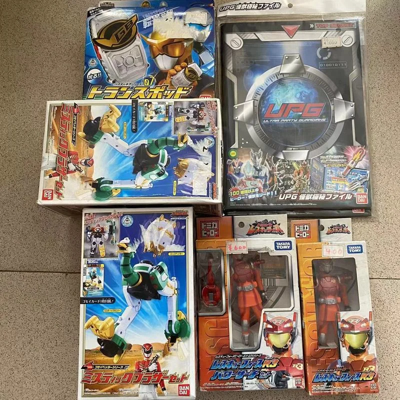 

Tensou Sentai Goseiger Action Figure Ostrich Transmitter Search and Rescue Team DX Model Ornament Toys Children Birthday Gifts