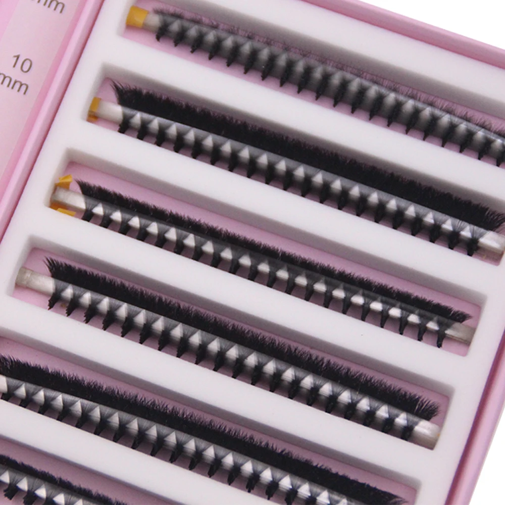 Готовые ресницы для наращивания FAIRYTIS 4D-16D с острым основанием 2100/4200 вариантов