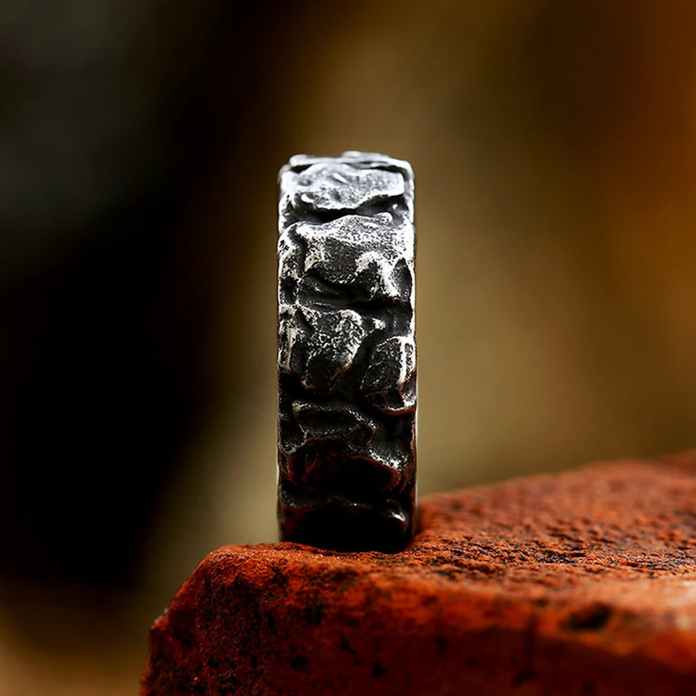 Уникальное винтажное кольцо с рунами викингов модные ювелирные изделия из