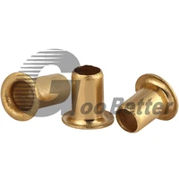 m5 m6 tubular rivet pcb nails brass copper hollow rivet nuts vias rivet through hole grommets