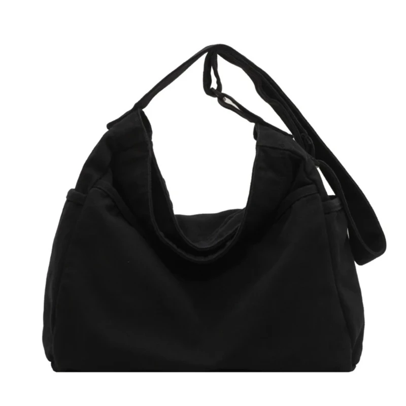 

Stylish Canvas Shoulder Bag with Large Capacity for Student and Travel
