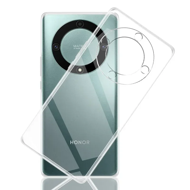 Прозрачный силиконовый чехол для Huawei Honor Magic 5 Lite мягкий honor rongyao magic5lite чехлы