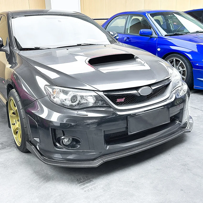 Передний бампер для Subaru Impreza STI WRX 2011-2014 сплиттер губ диффузор спойлер корпус из