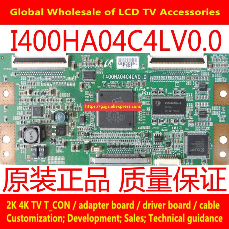 

TCON logic board i400ha04c4lv0 0 measured and shipped with a 90 day warranty. Please feel free to buy
