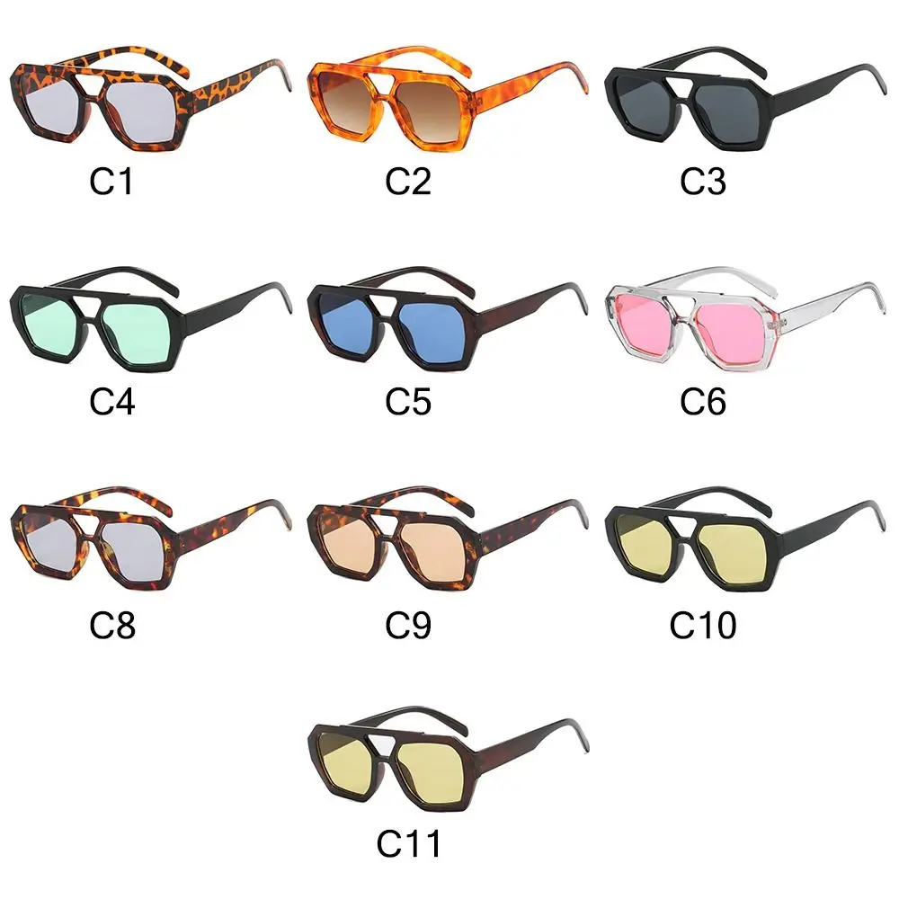 Шестиугольные солнцезащитные очки для вождения квадратные с защитой UV400 и