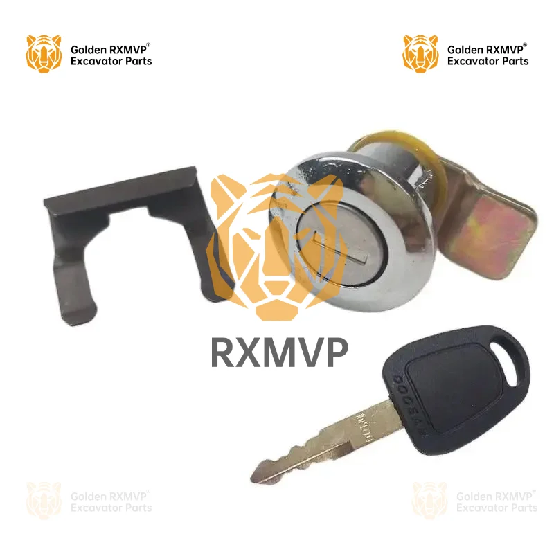 Боковой дверной замок Doosan для экскаватора ящика инструментов цилиндрический