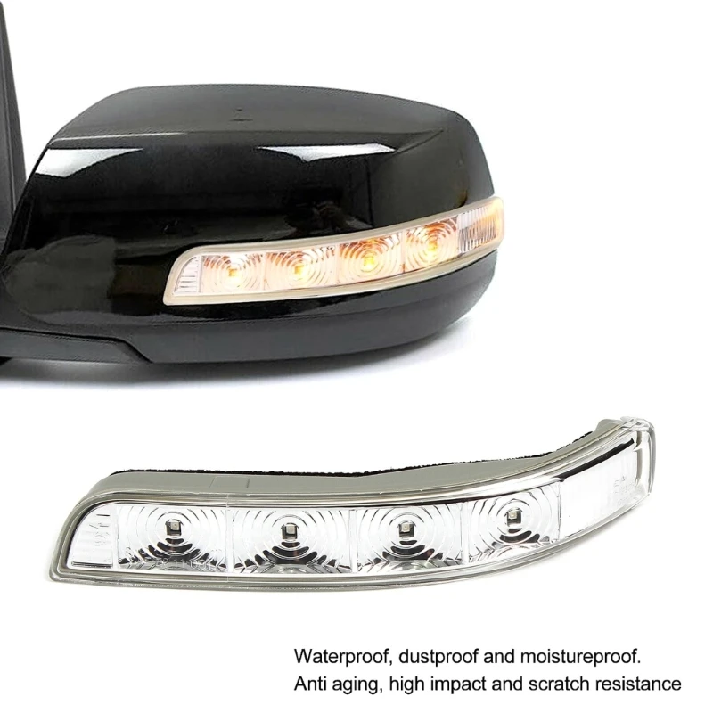 Автомобильное левое/правое боковое зеркало цвет заднего света указатель