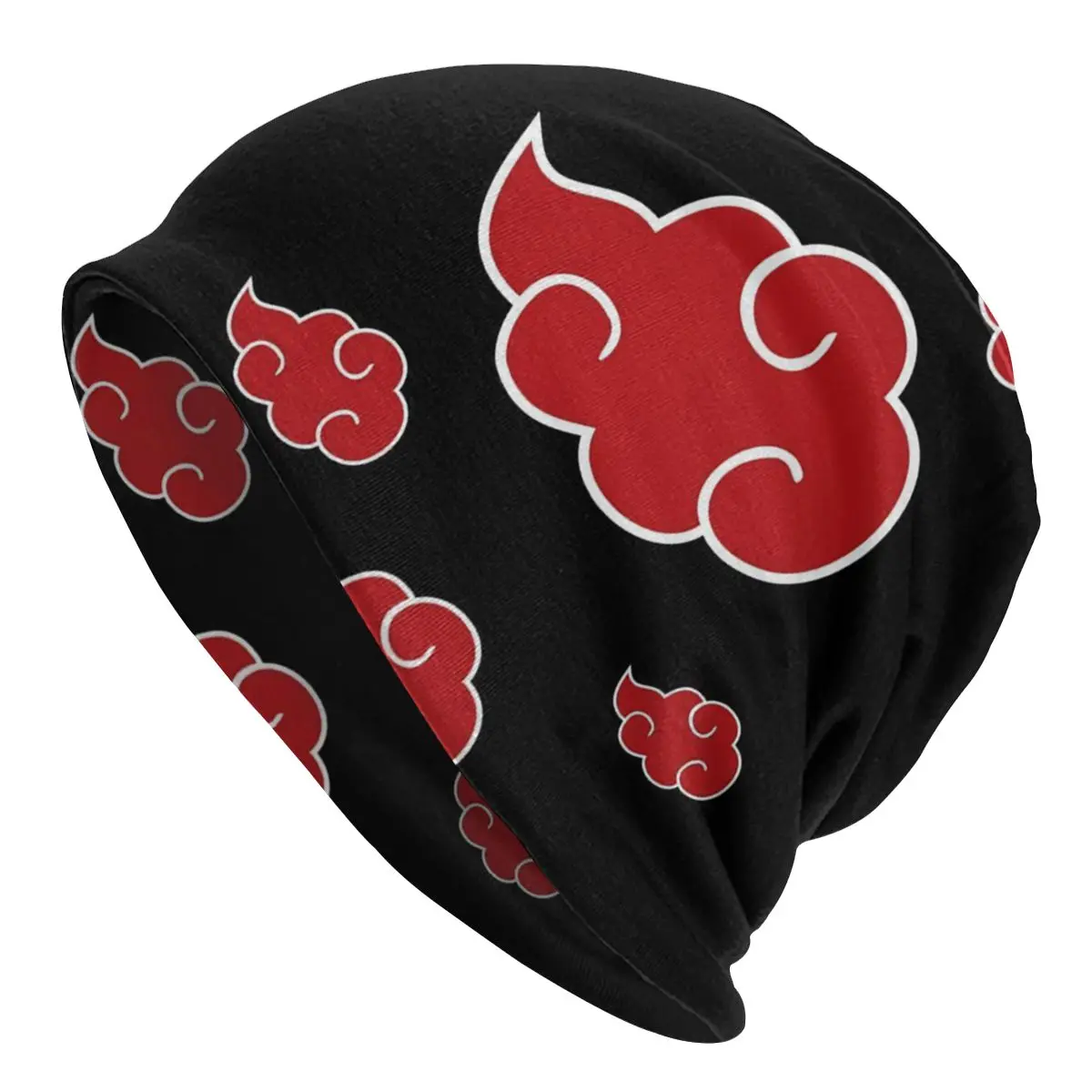 

Akatsuki Cloud Cap Japan Anime Hip Hop Adult Outdoor Skullies Beanies Hat Spring Warm Multifunction Bonnet Knitting Hats