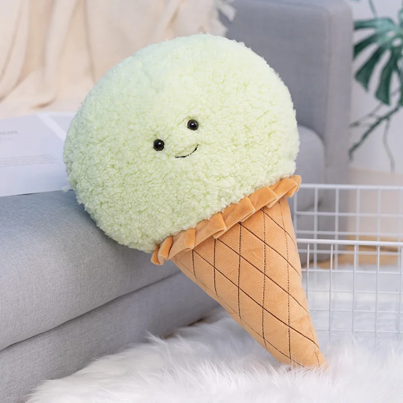 

Имитация мороженого плюшевая игрушка Kawaii плюшевый десерт еда мягкие детские игрушки подушка стул Подушка Декор для комнаты детские подарки