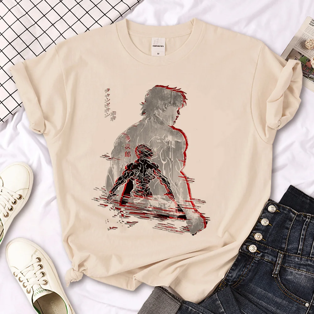 Футболка Baki Y2K Женская женская японская одежда