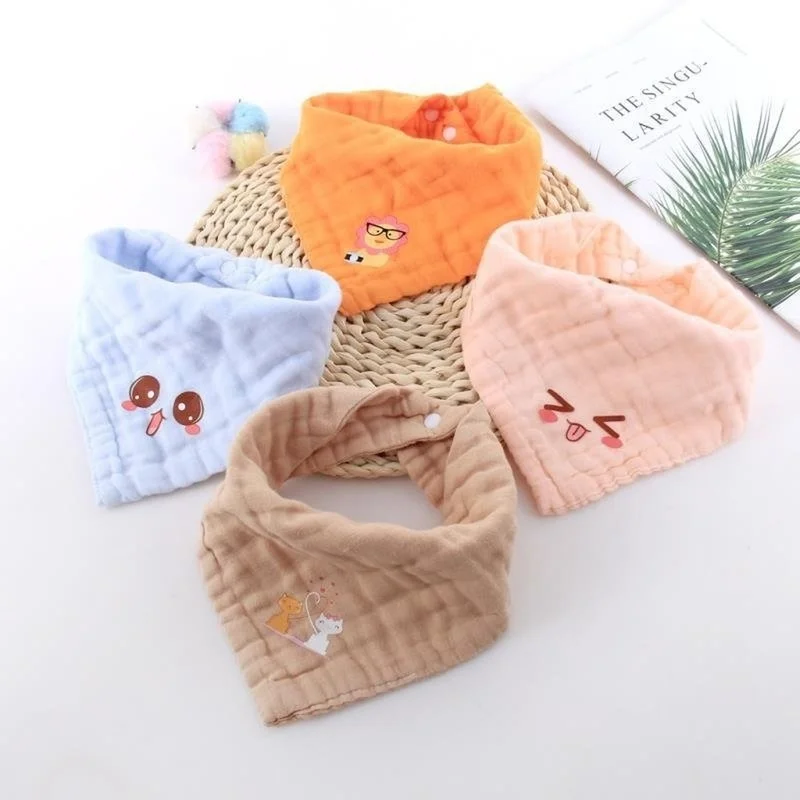

Super Soft Cotton Baby Bibs Girls Boys Infant Burp Cloth Babador Cartoon Baby Bandana Bibs Toddler Children Saliva Towel Stuff
