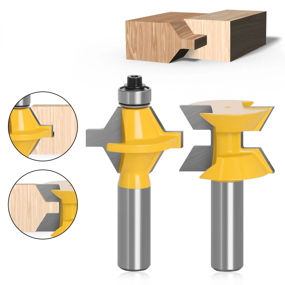 

8 Shanks 1/2 Shanks 12mm Woodworking Milling Cutter Tenon Joint Cutter Splicing Cutter Woodworking Milling Cutter
