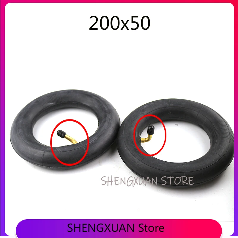 

10pcs 200x50 200*50 Inner Tube Motorcycle Part for Razor Scooter E100 E150 E200 ESpark Crazy Cart Electric Scooters