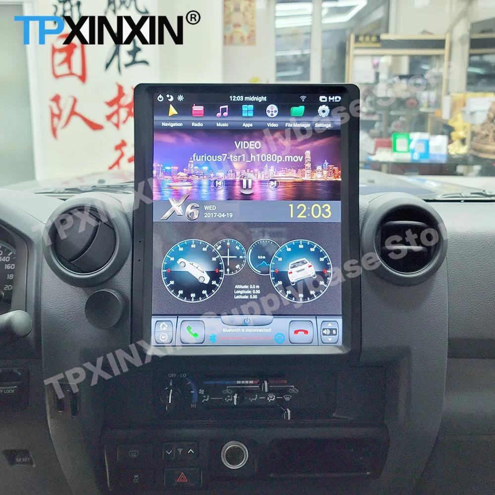 Радио-рекордер Qualcomm Tesla Android 11 для TOYOTA LAND CRUISER LC70 LC75 LC76 GPS навигатор Приемник
