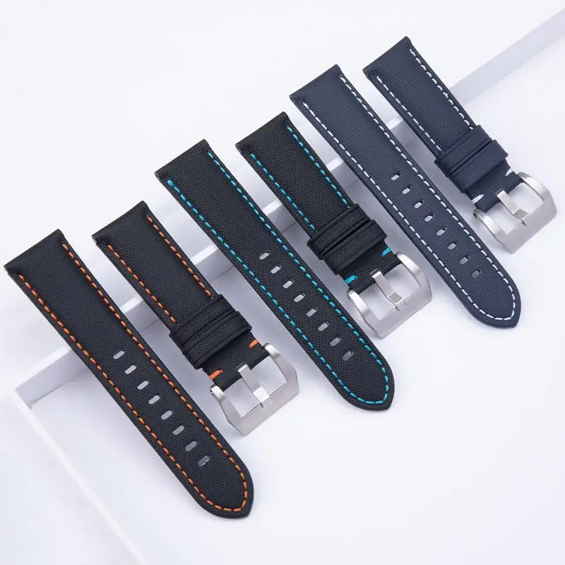 PCAVO высококачественный текстурированный кожаный ремешок для часов из