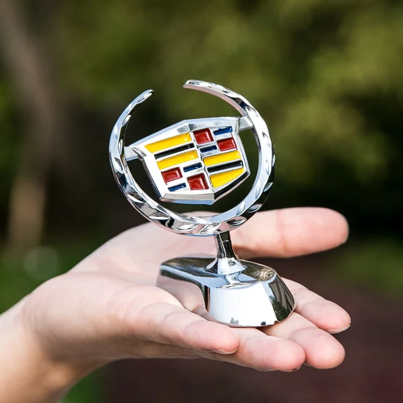 

Металлическая наклейка на переднюю крышку капота автомобиля с эмблемой для Cadillac ATS CTS Escalade SRX XTS XT5 STS CT5 CT6 BLS Deville, аксессуары