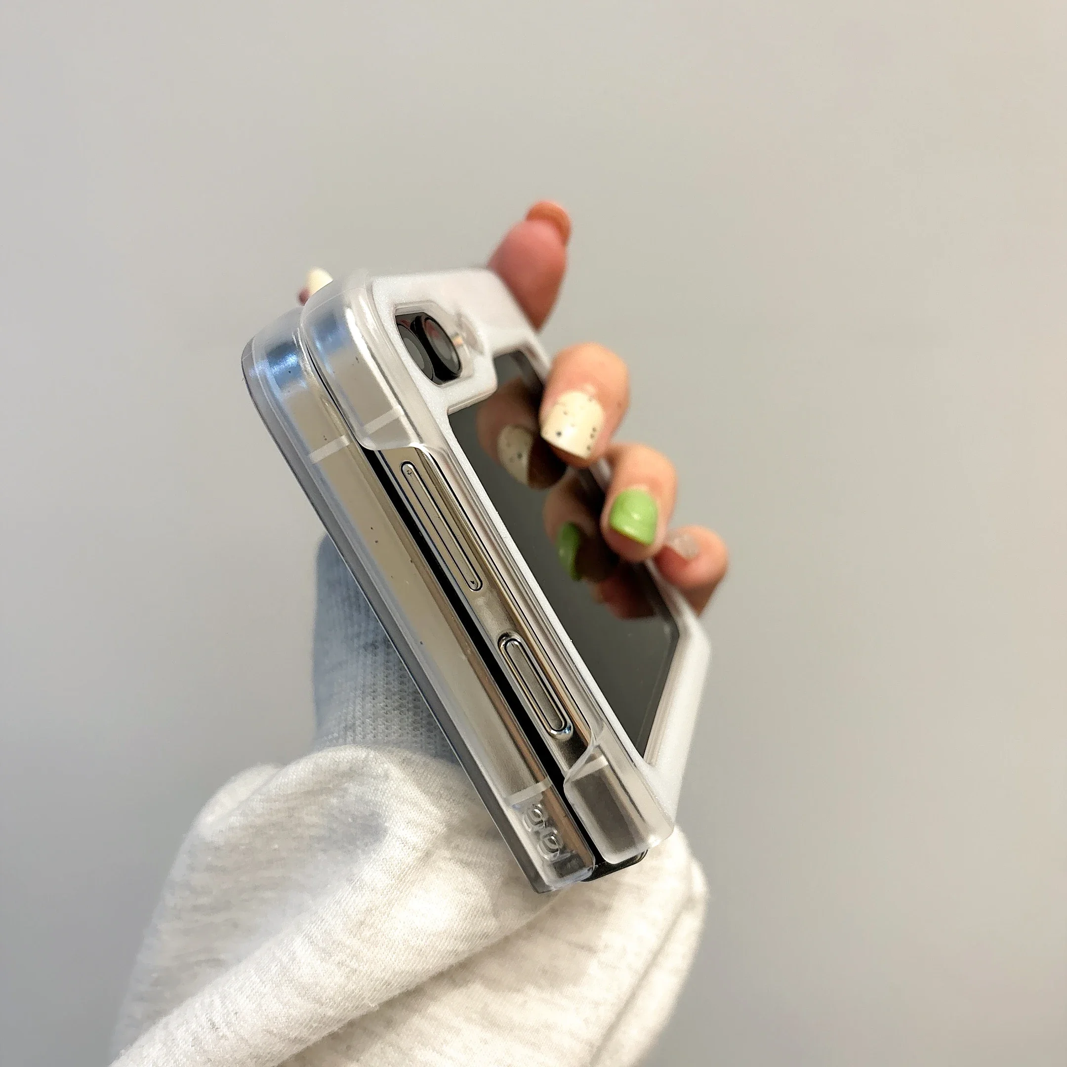 Чехол для Motorola Razr 50 Ultra razr50Ultra роскошный блестящий прозрачный складной