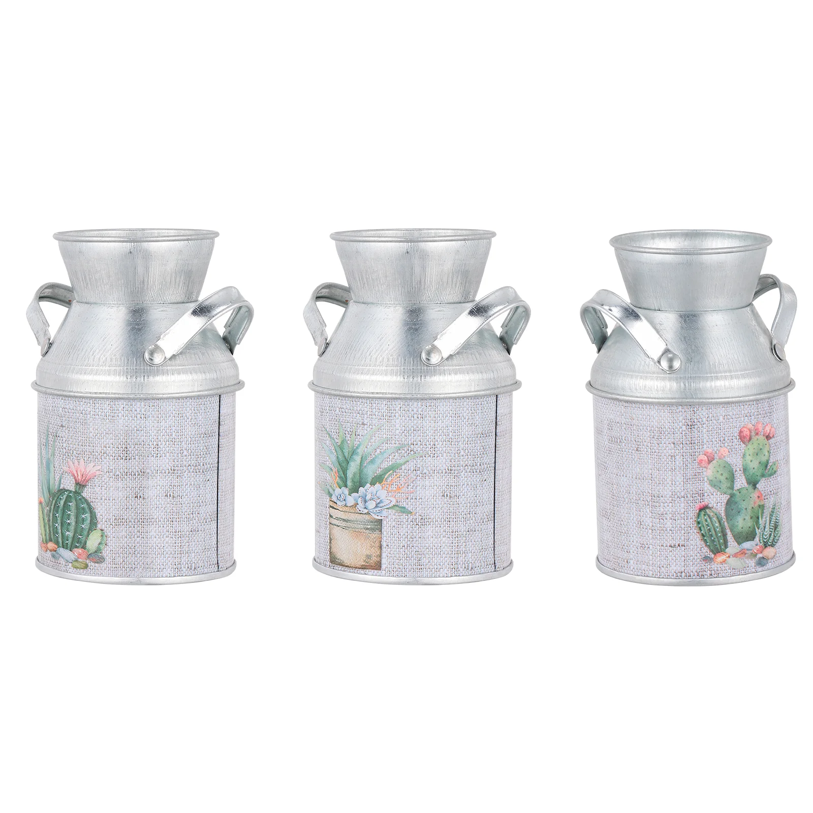 

Ваза Цветочная в стиле ретро с ручкой, 3 шт.