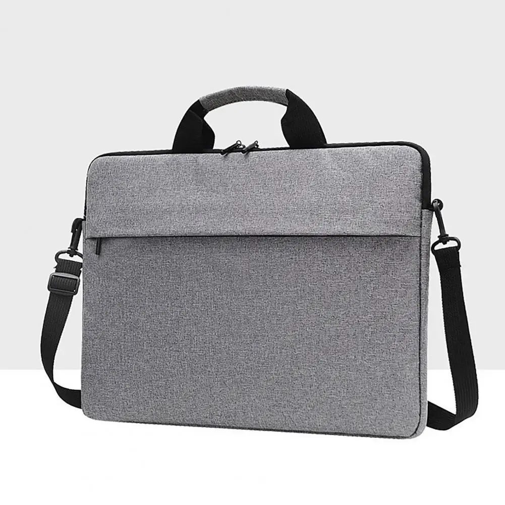 

Zipper Closure Portable Notebook Carrying Bag Computer Shoulder Handbag Computer Accessories