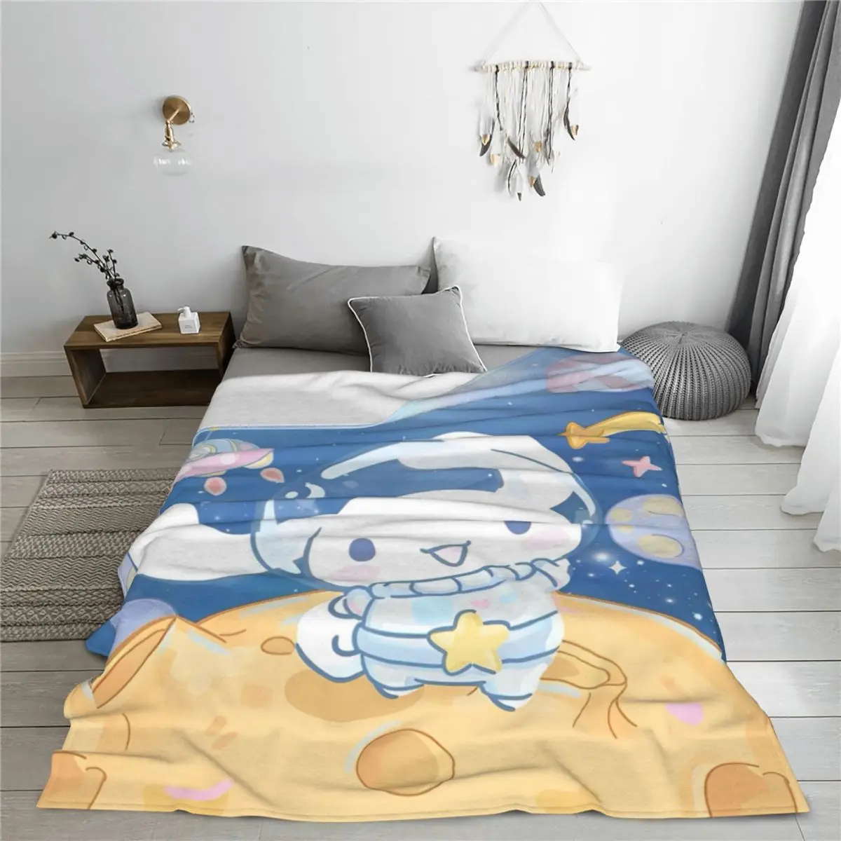 Cinnamoroll фланелевые одеяла мягкие постельные принадлежности пледы для домашнего