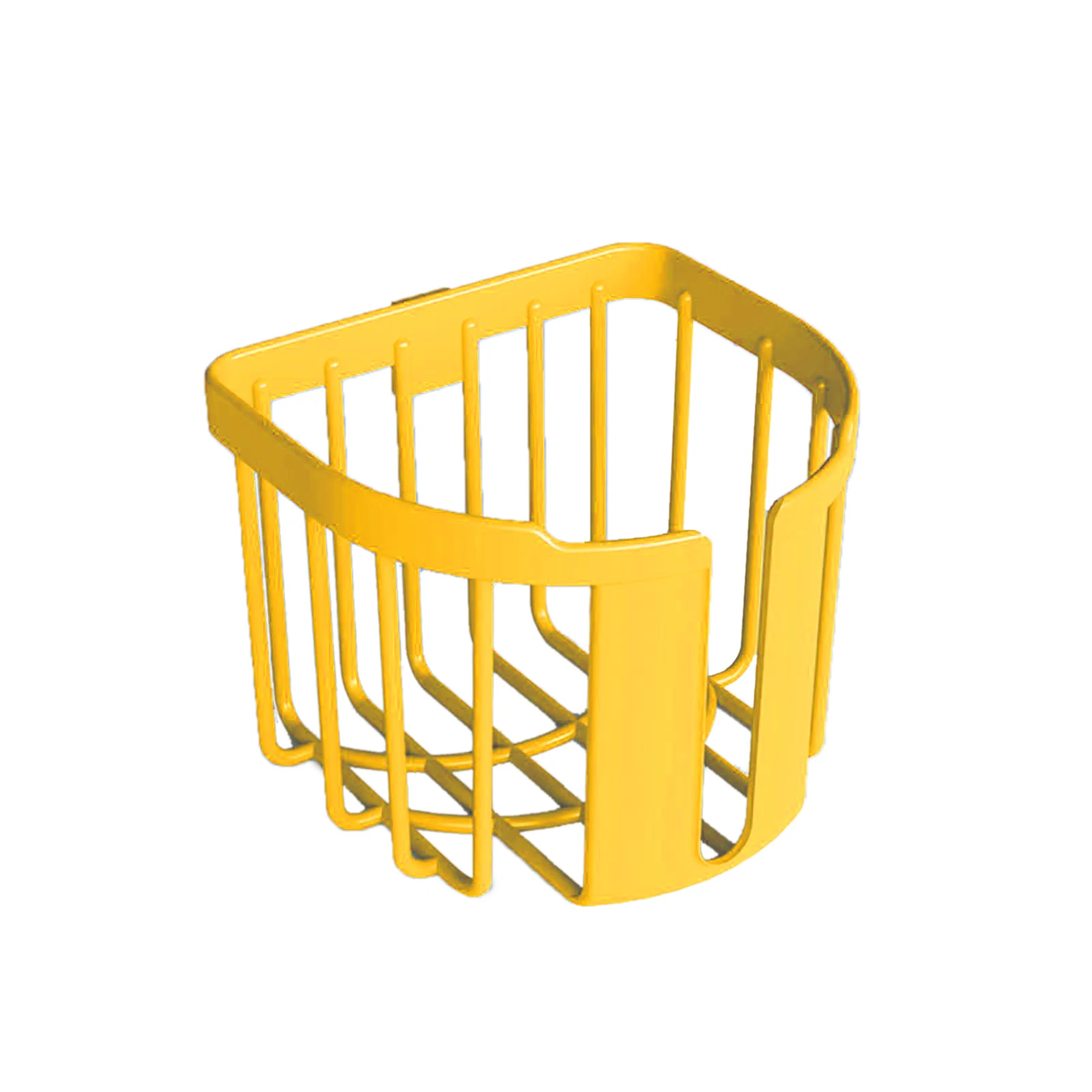 

Wall Mount Paper Holder ABS Punch Free Smooth Toilet Tissue Box for Bathroom Kitchen WashroomYellow