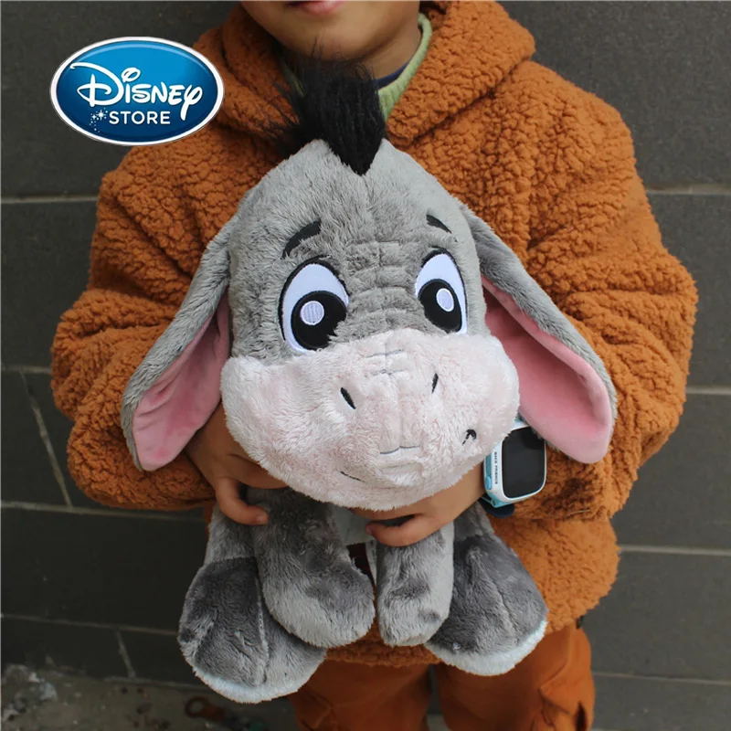 

Серая плюшевая кукла Eeyore из мультфильма Disney, плюшевая супер милая осликовая игрушка, Винни-Пух, подарок для детей и девочек на день рождения