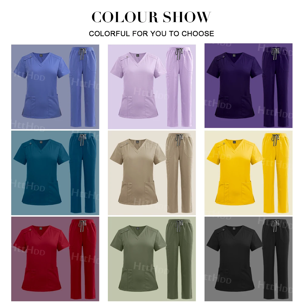 Хирургическая Униформа Женская высококачественная медицинская одежда для