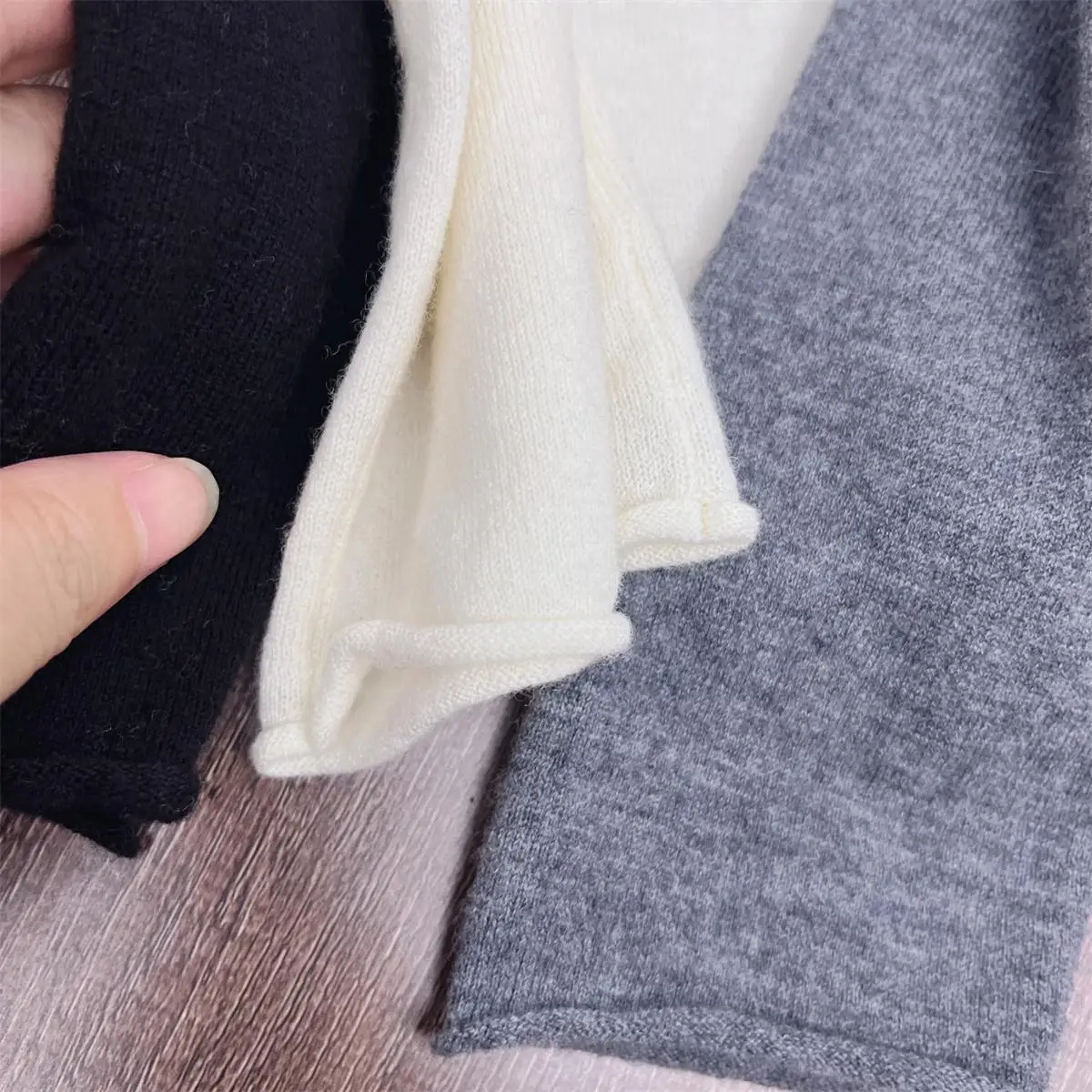 00% ультратонкий флисовый керлинг из мериноса свободный осенне-зимний женский