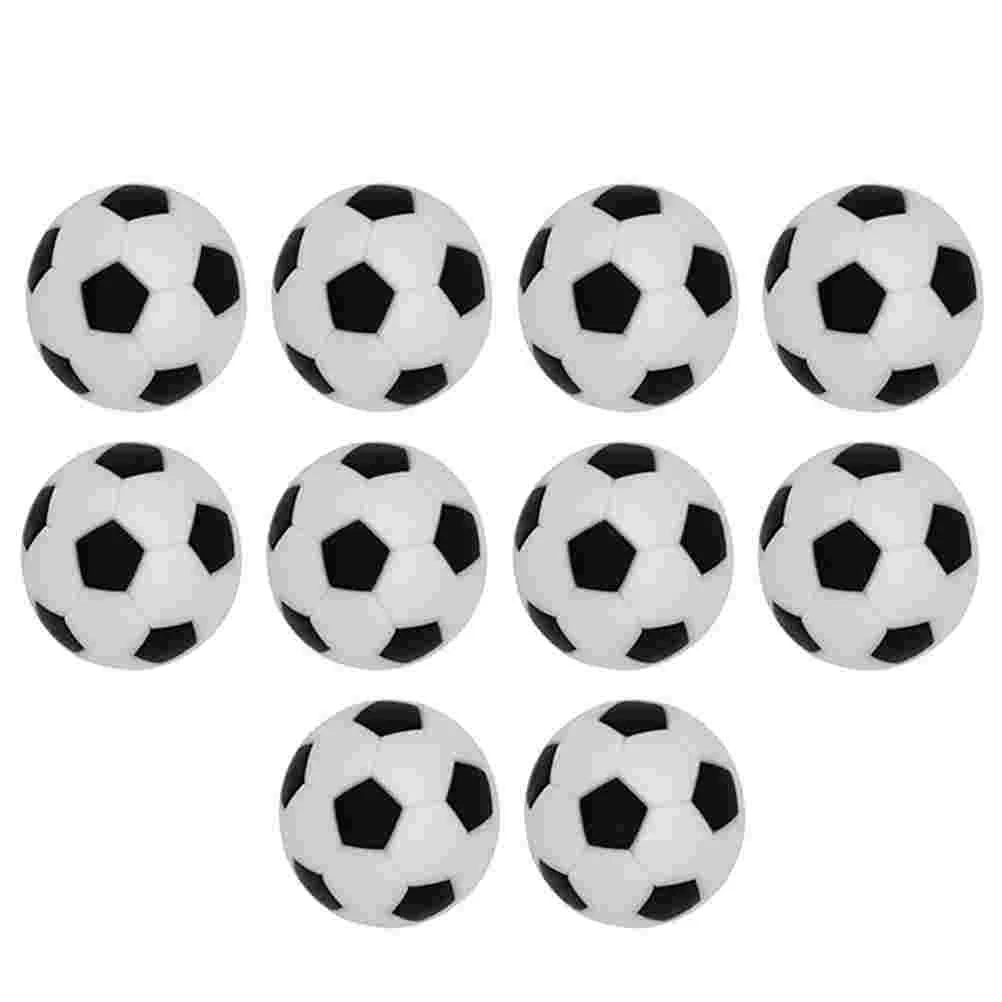 

10PCS Durable Resin Soccer Football Scorers Lovely Tabletop Football Accessory