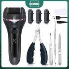 1 + 8 комплектов электрическая пилка для пяток для каблуков шлифовальные инструменты для педикюра профессиональный набор инструментов для ухода за ногами средство для удаления огрубевшей кожи и мозолей вросший ноготь