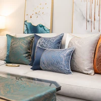 light luxury sofa cushion pillow nordic style european luxury pillow model room villa living room pillow cover high grade