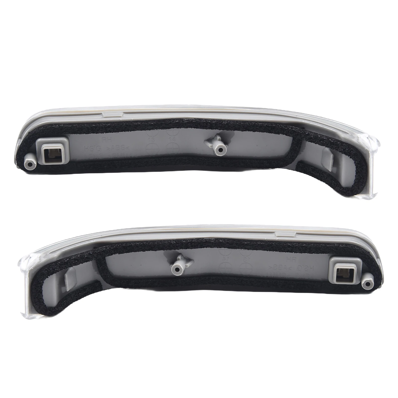 Пара светодиодных указателей поворота заднего вида совместимых с номерами