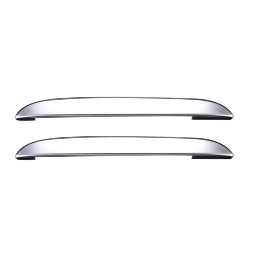 Декоративные Хромированные Серебристые полосы для заднего сиденья автомобиля BMW