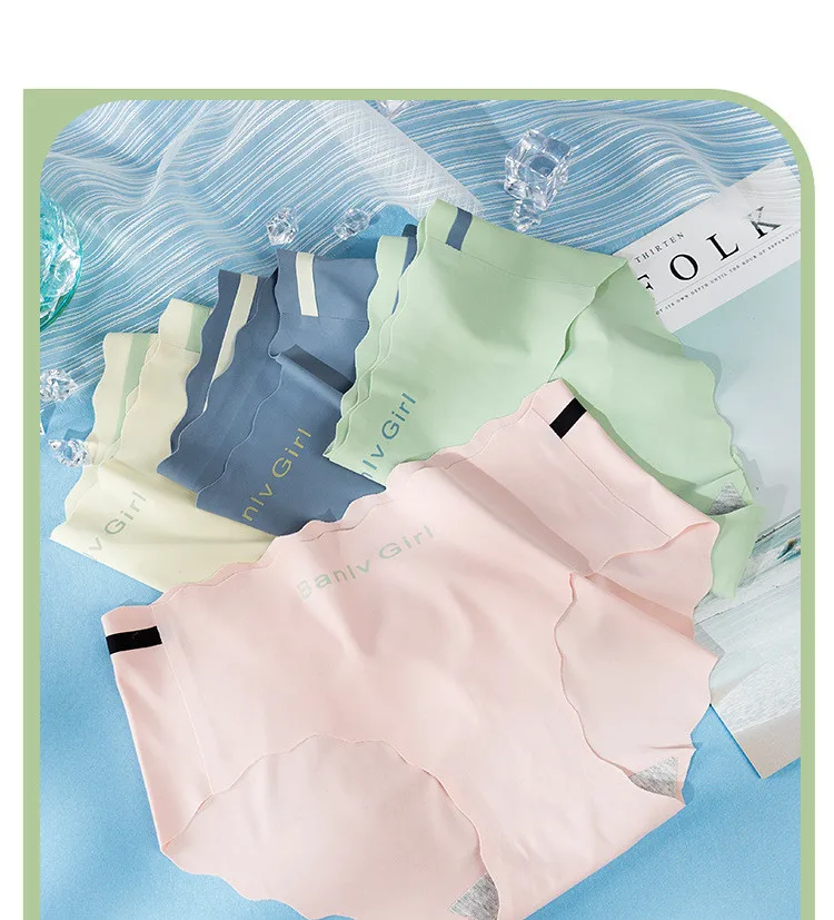 

Летние тонкие женские дышащие трусики из антибактериального хлопка