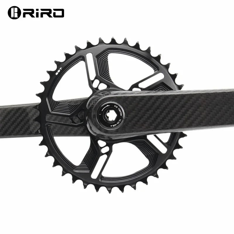 Сверхлегкая полая велосипедная Корона RIRO 32/34/36/38T с широкими узкими зубьями для Sram