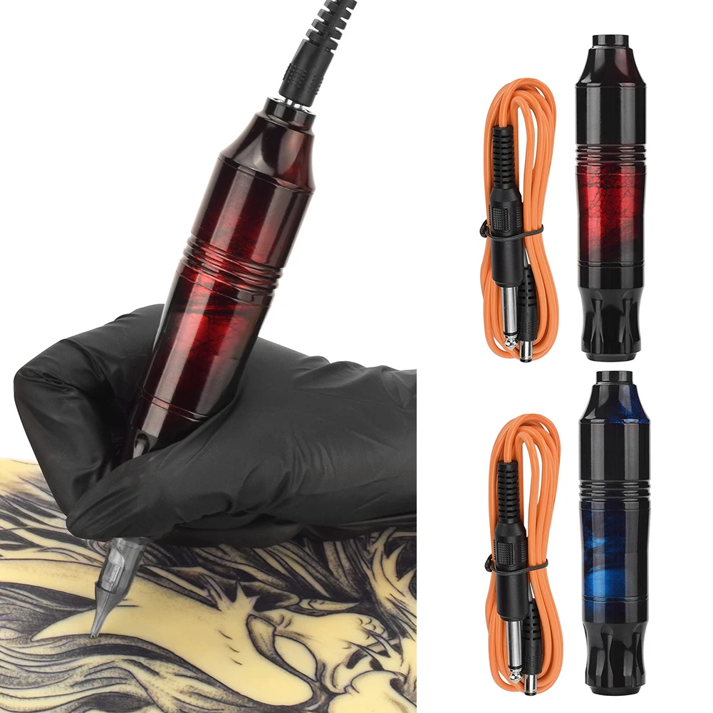 

Машинка для татуировки, ручка для перманентного и точного нанесения татуировок для начинающих художников, легкая Вращающаяся ручка, инстру...