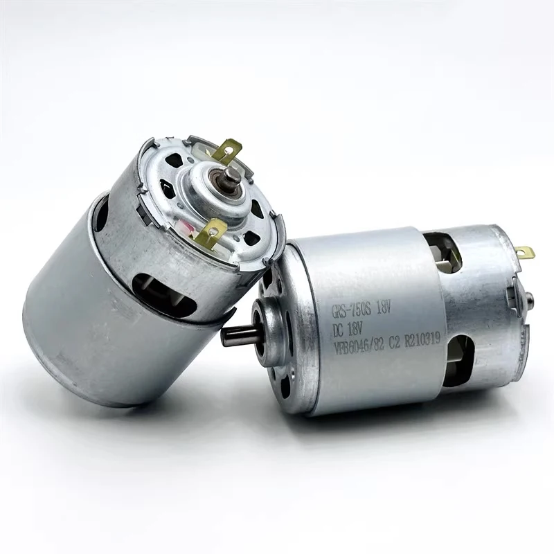 Фото Высокоскоростной мини-мотор RS-750SH-6046 DC 12V 14.4V 18V 16000 об/мин с большим крутящим моментом, 42 мм, для DIY электродрелей, садовых инструментов, игрушек №5