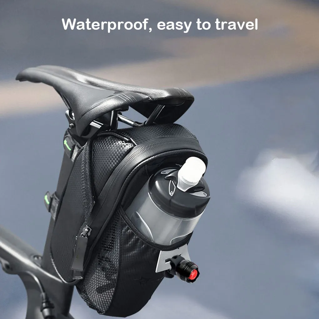 

Сумка-мешок велосипедная, вместительная водонепроницаемая сумка для велосипеда, мешок с бутылкой, качественное качество изготовления, долговечные практичные велосипедные принадлежности