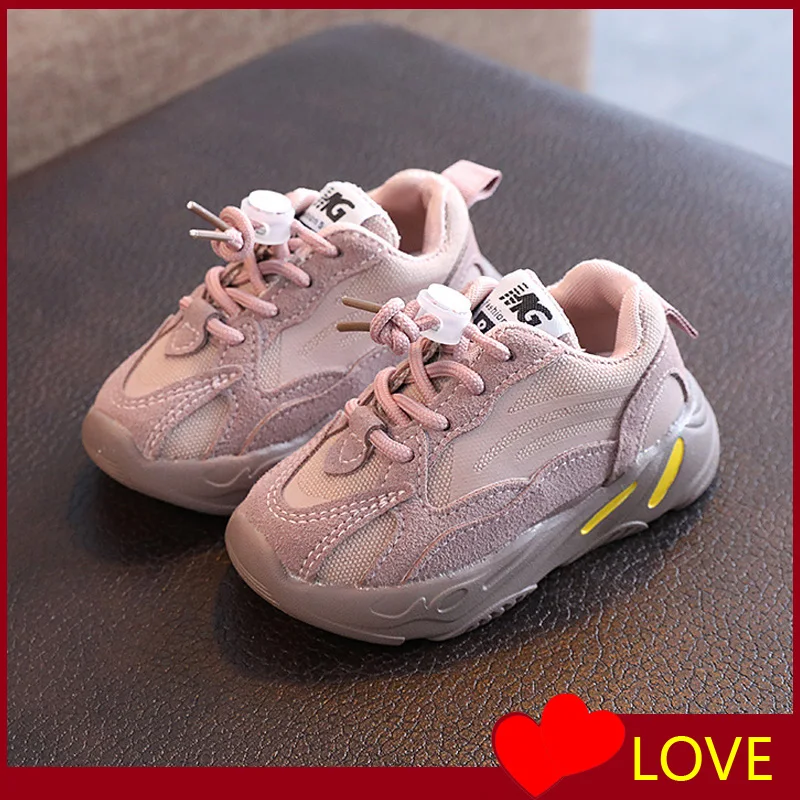 

Children Sports Shoes Autumn 2022 New Boys Running Shoes Soft Soles Fashion Girls and Boys Casual Sneakers Breathable Mesh Shoes
