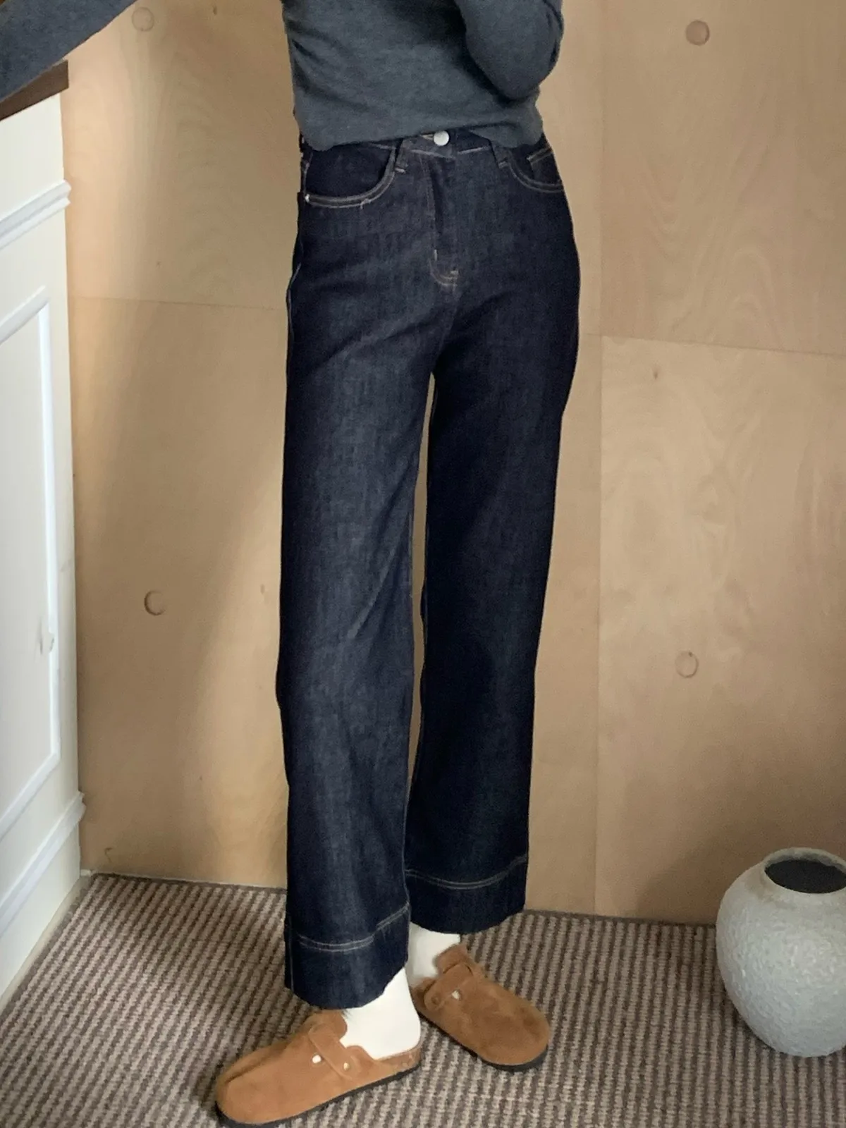 ZHISILAO толстые теплые джинсы до щиколотки женские винтажные меховые хлопковые