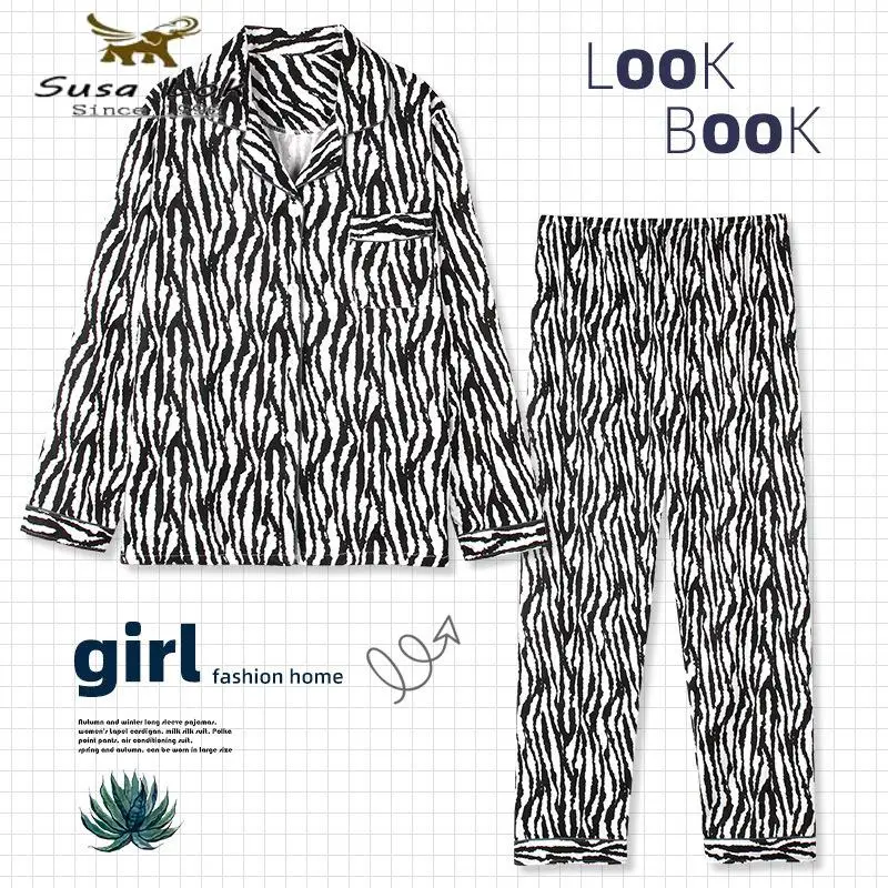 

New Women Satin Pajama Women Plus Size Pajamas ​Nightie Pyjamas Sleepwear Set 2 Pieces Home Summer Autumn Suit Pijama For Teen