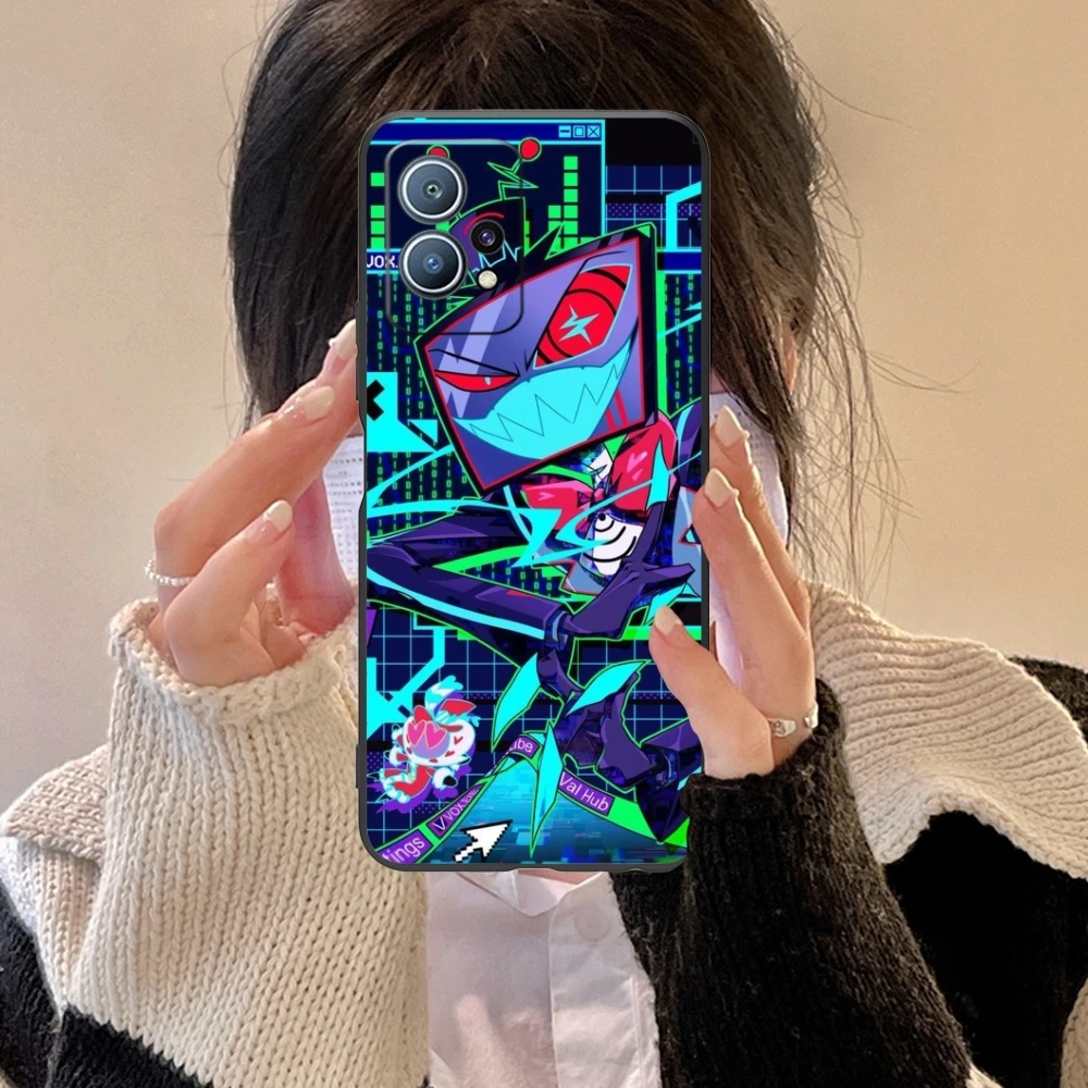 Классный Чехол для мобильного телефона H-Hazbin Vox Huawei P60 P50 P40 P30 P20 P10 P9 P8 Pro Lite Plus черный