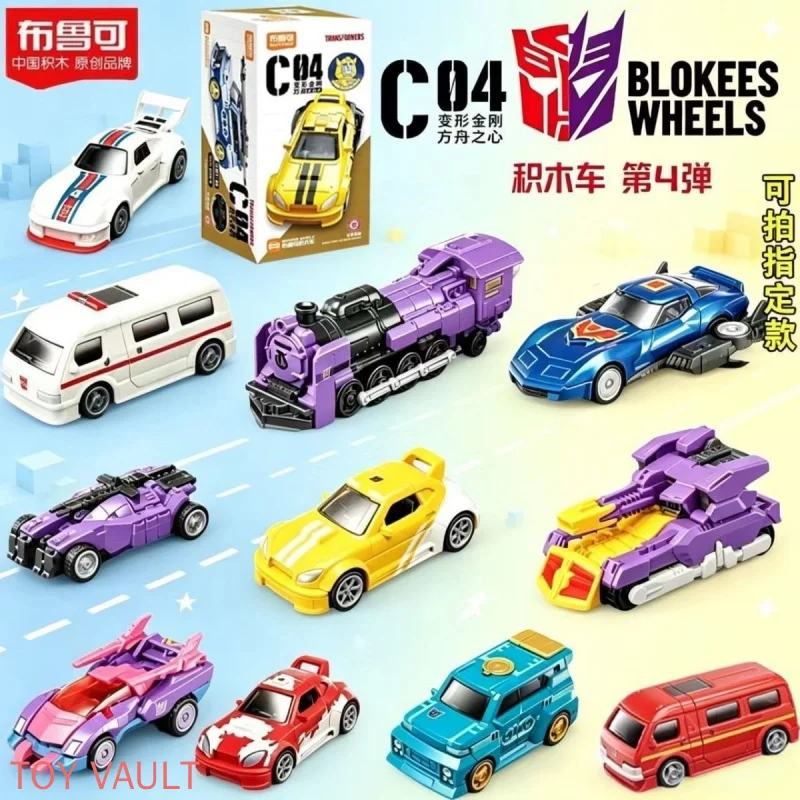 Фото Оригинальные Трансформеры Blokees Wheels C04 - Серия 