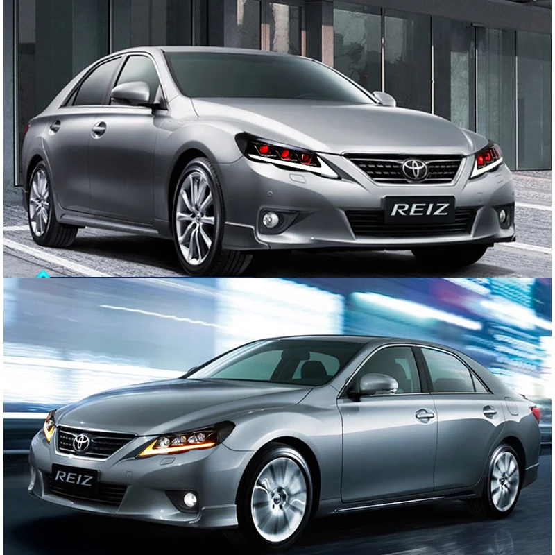 Фасветильник головного света для Toyota Mark X s 2010 2011 2012 Reiz DRL дневные ходовые огни