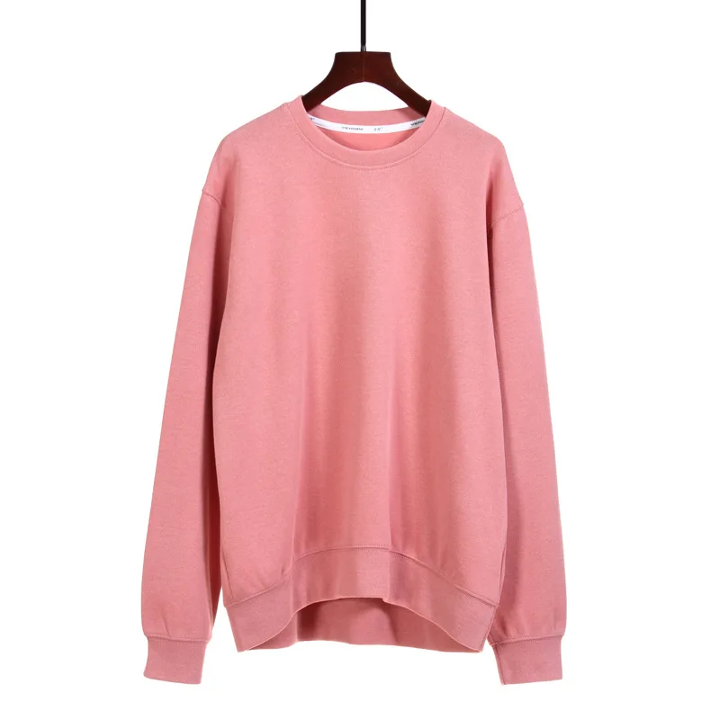 

Women Hooded Pretty Hoodeds O-Neck Long Sleeve Women Hoodie Kawaii black