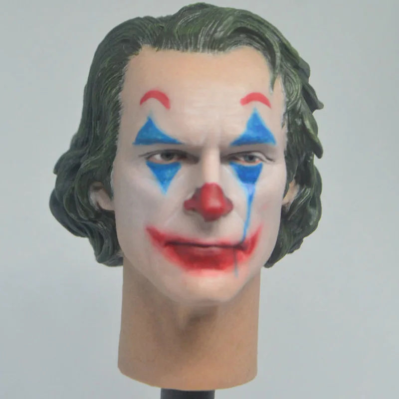 

Масштаб 1/6 версия для макияжа голова клоуна Хоакина Феникс Лепка спокойная версия игрушка для коллекции экшн-фигурок 12 дюймов