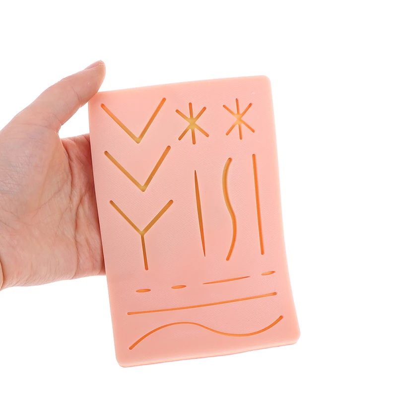 

Силиконовый брикет для практики наложения швов SDJZT