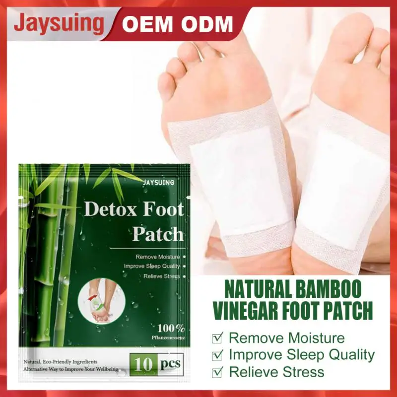 

Детоксикационные патчи для ног, бамбуковые угольные детоксикационные подушечки, Очищение тела от токсинов, снятие стресса, уход за ногами, Приклеивание