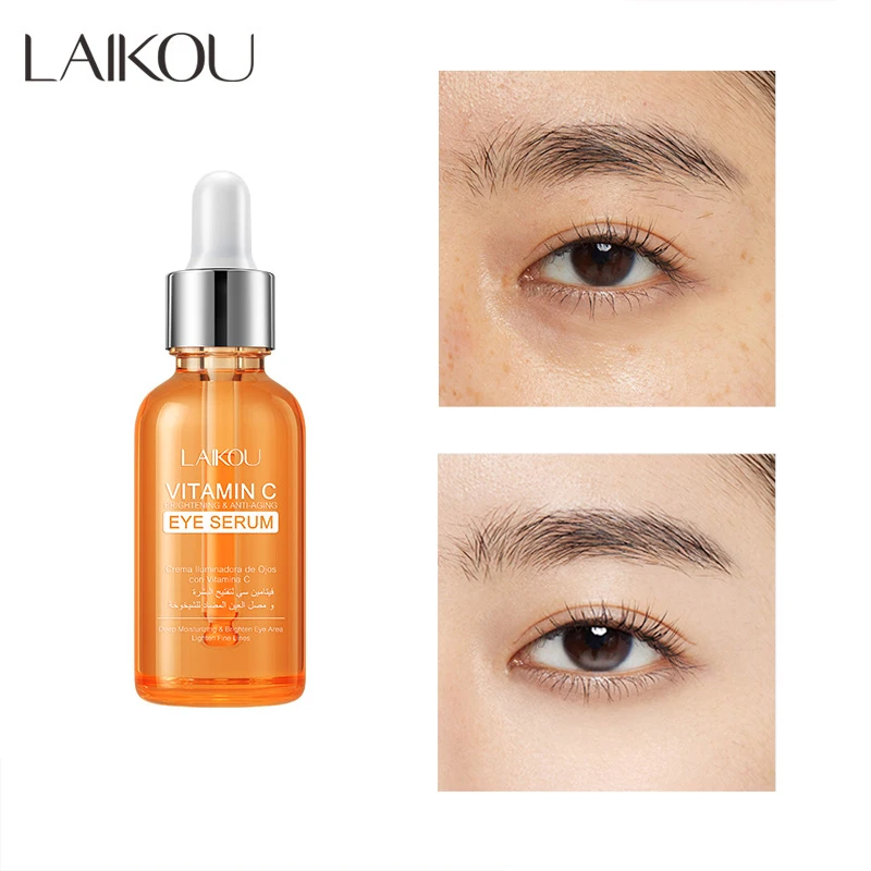 

Collagen Removal Wrinkle Eye Serum Vitamin C Anti Aging Lifting Firming Fade Fine Lines VC Eyes Essence Moisturizing Skin Care